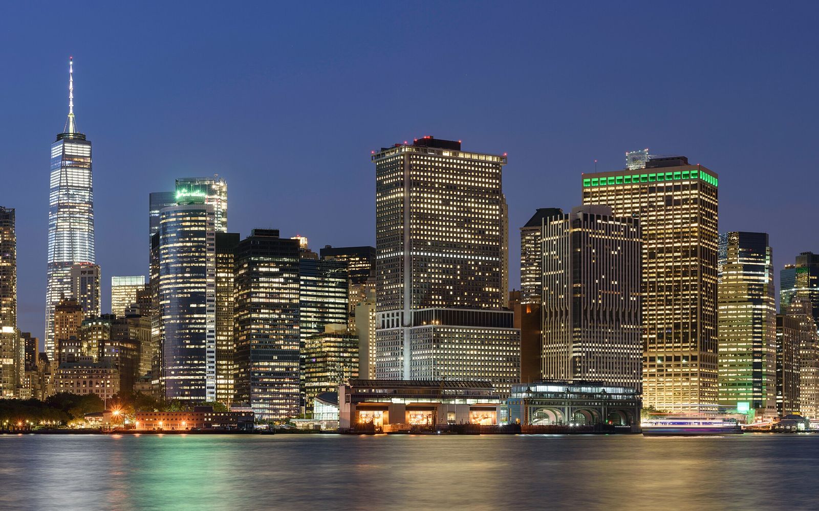 Lower Manhattan from Governors Island